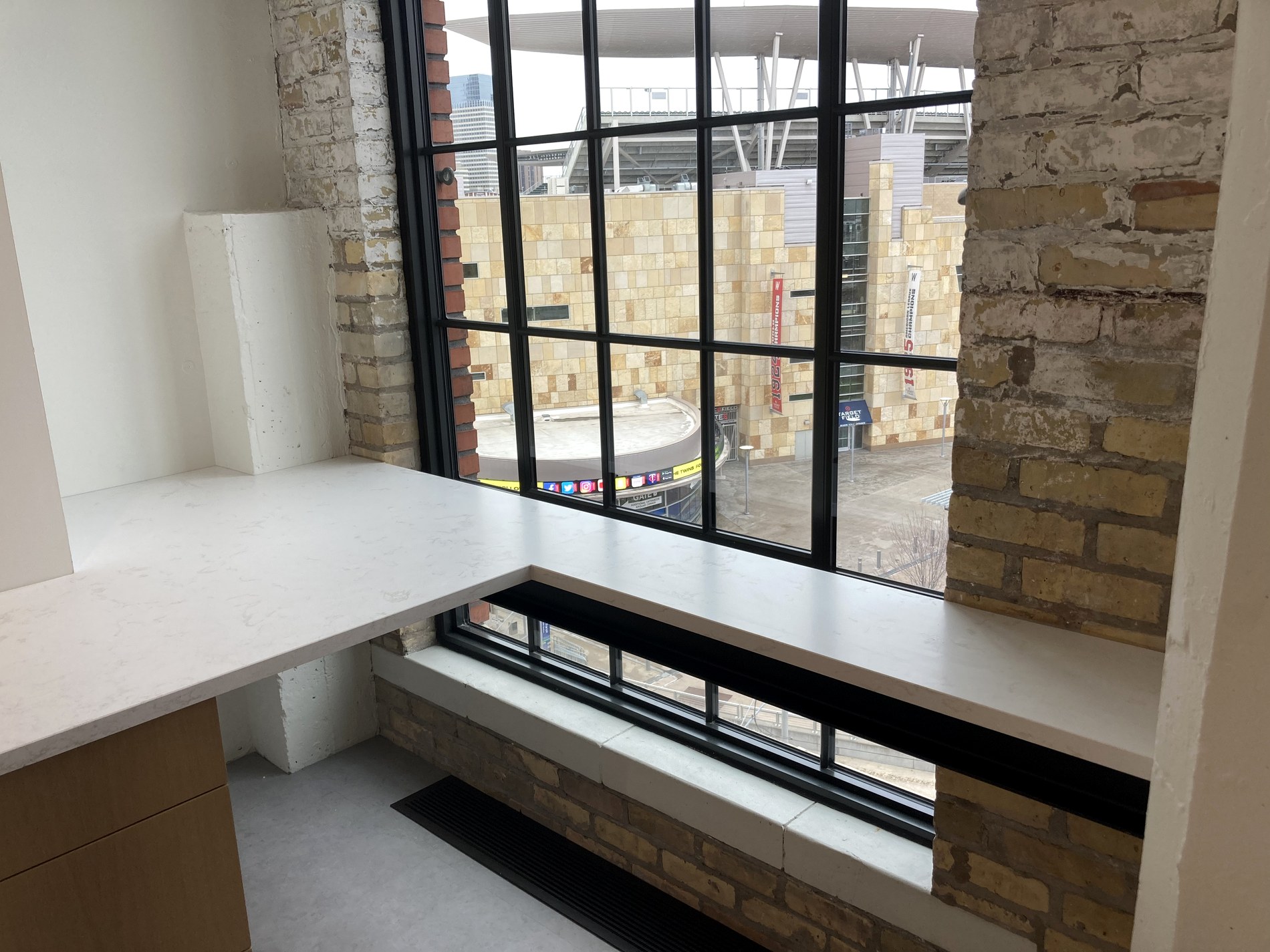 Window Bench and Counter