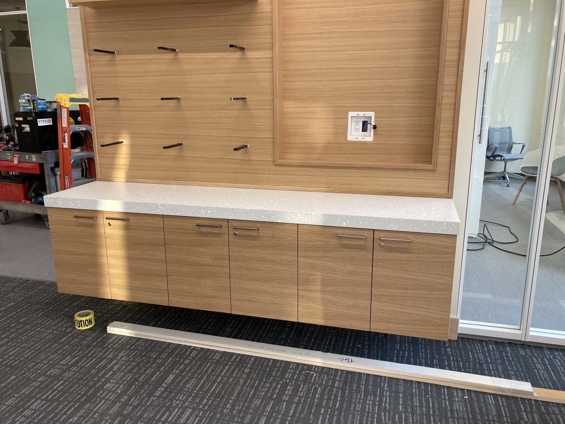 Architectural Wall Counter